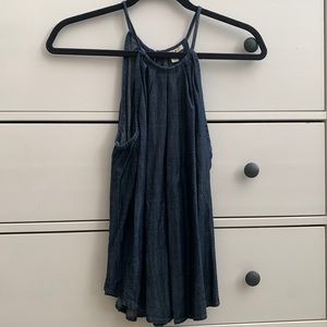 Denim tank